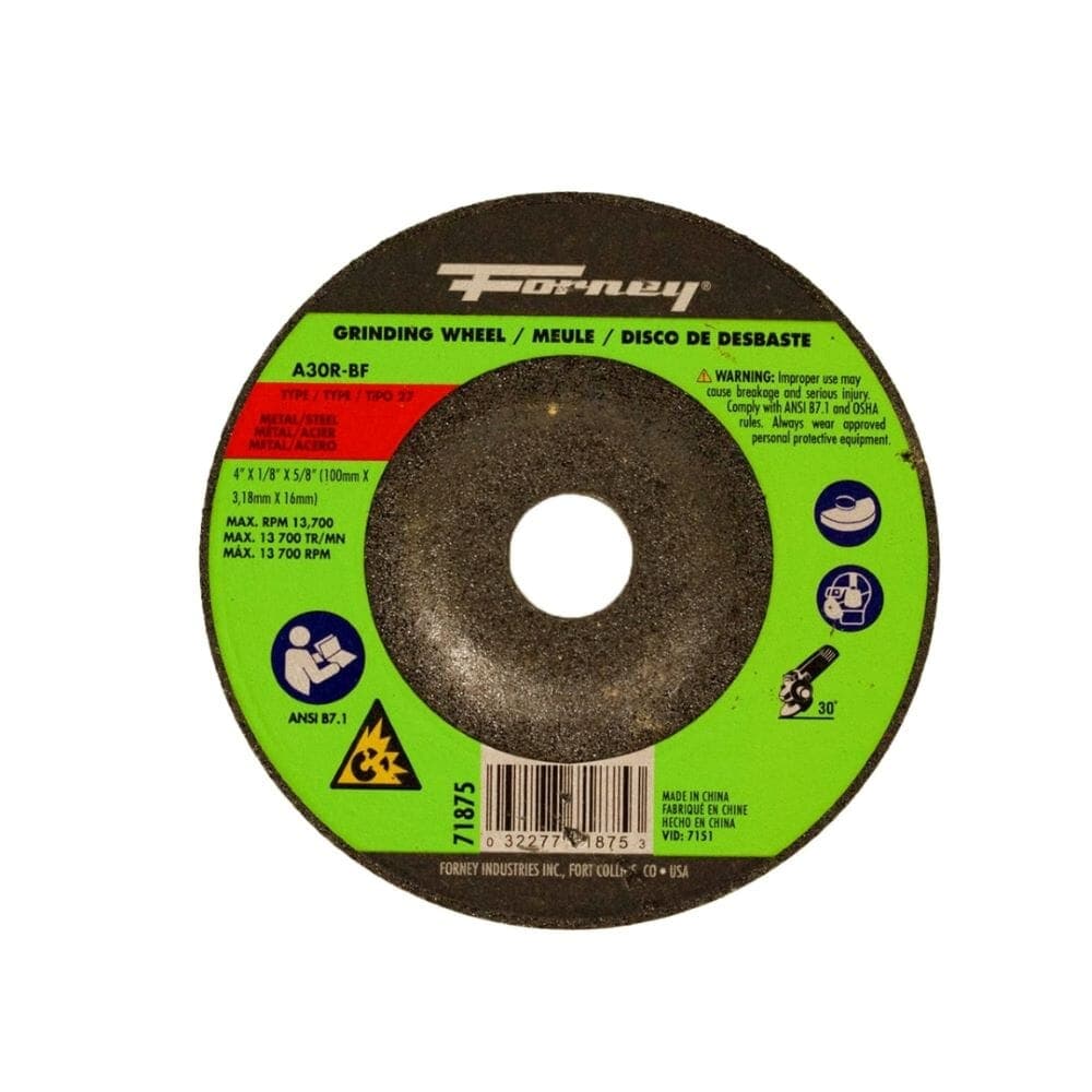 71875 Grinding Wheel, Metal, Type